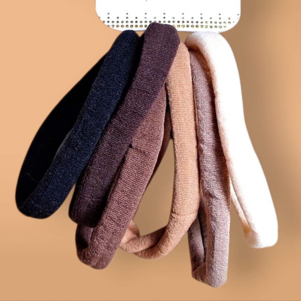 3 for $15 Hair Ties in Earth Tones Large